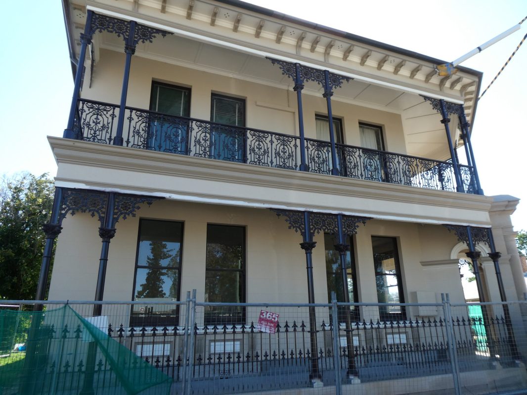 THE FINISHED BUILDING